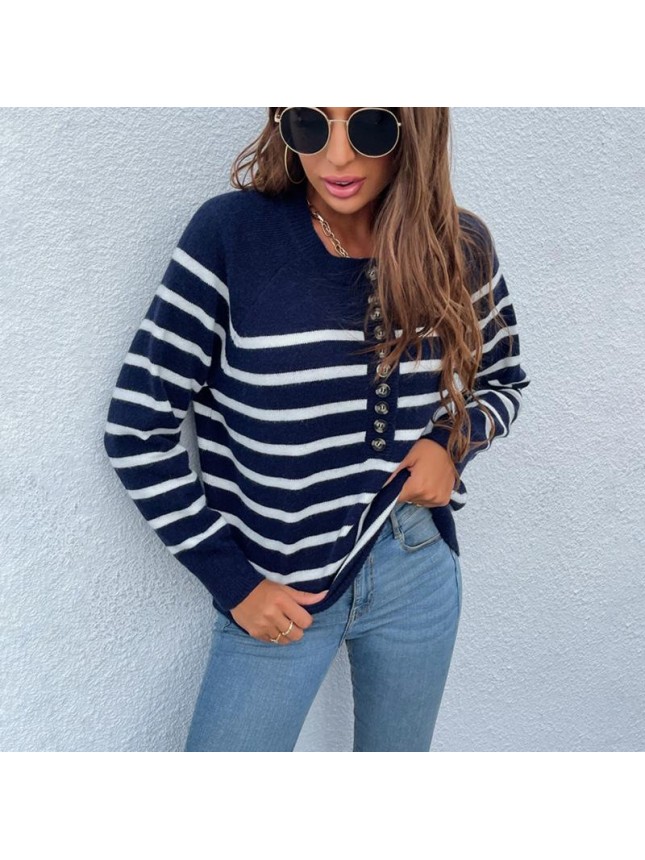 Striped top sweater fashion outfits