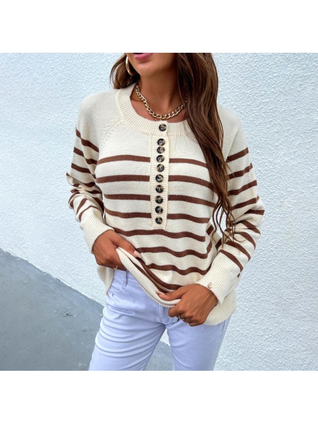 Striped top sweater fashion outfits
