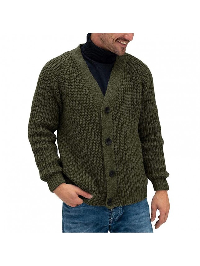 Sweater cardigan men’s single breasted knit tops fashion outfits