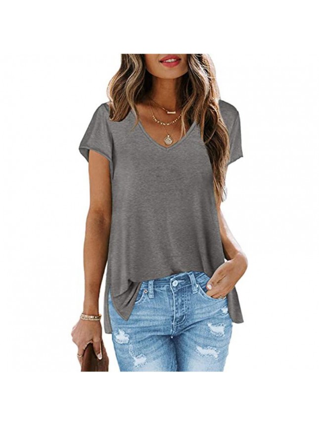 Solid color T shirt pending the fork fashion outfits