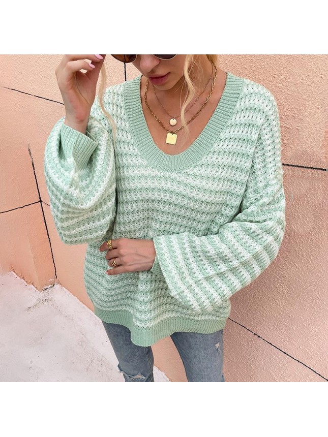 Striped sweater fashion outfits
