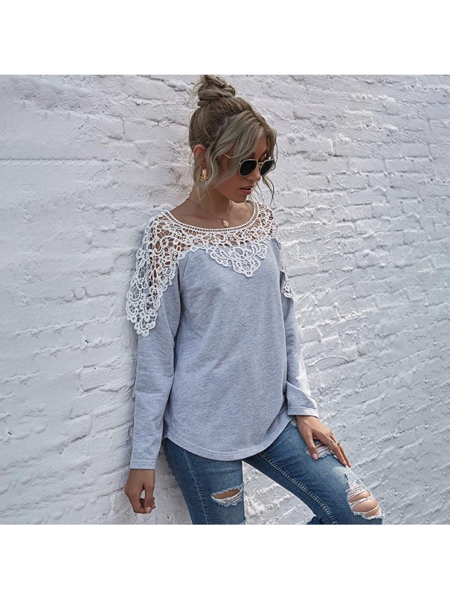 Opened sweater long sleeve shirt
