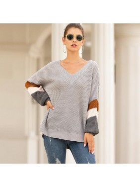 Sweater chicken heart lantern sleeve strique fashion outfits