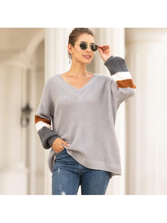 Sweater chicken heart lantern sleeve strique fashion outfits