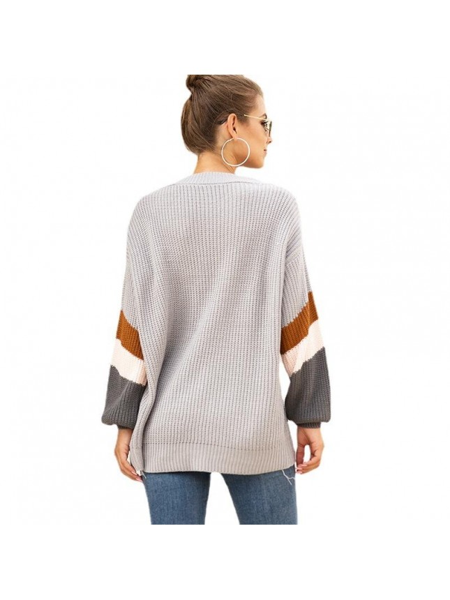 Sweater chicken heart lantern sleeve strique fashion outfits