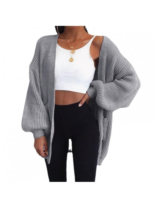 Solid color loose sweater fashion outfits