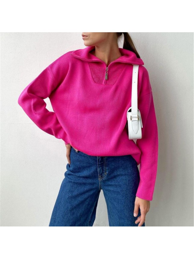 Solid color knit set POLO tower two piece set fashion outfits