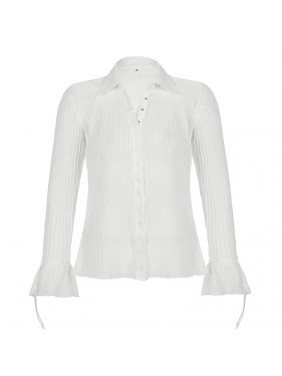 Pressure Retro Perspective Single Scroll Lucong Shirt