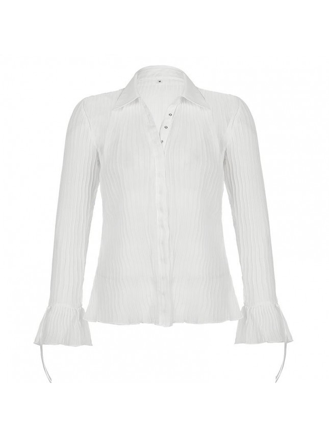 Pressure Retro Perspective Single Scroll Lucong Shirt