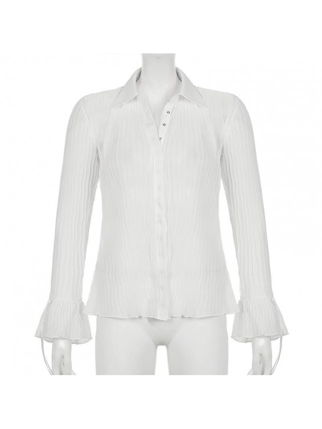 Pressure Retro Perspective Single Scroll Lucong Shirt