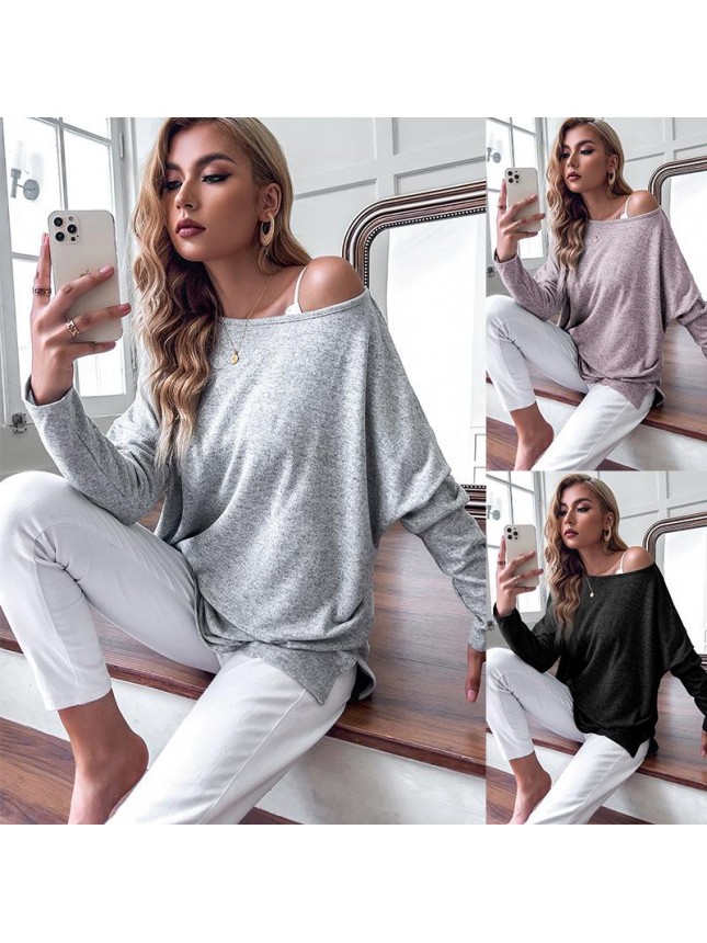 Long sleeved T shirt loose jacket