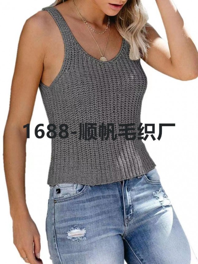 Solid colored stealth home ice silk knit fashion outfits