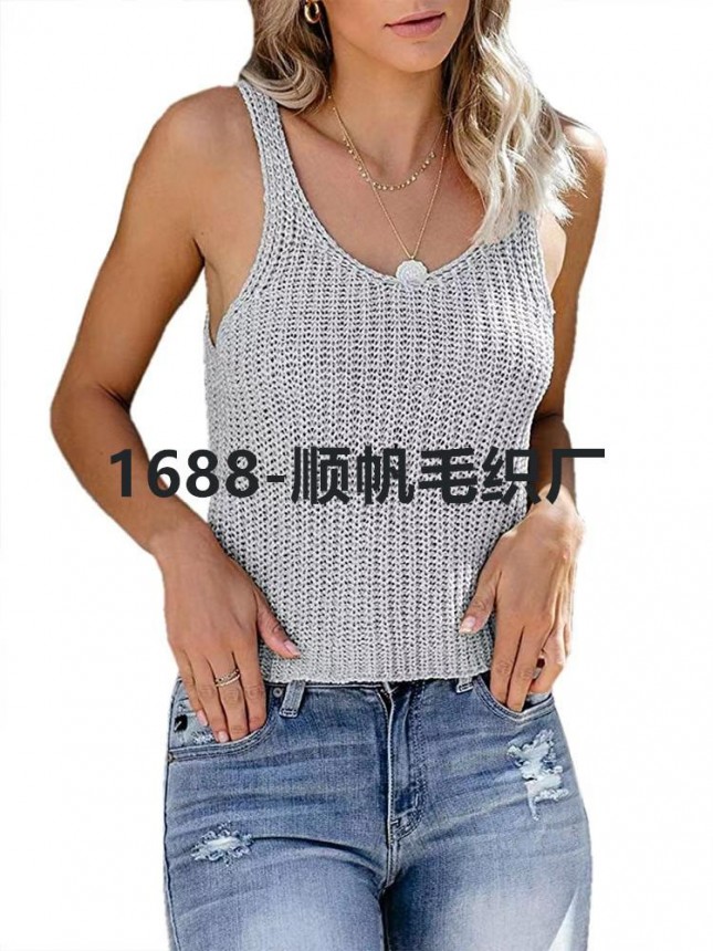 Solid colored stealth home ice silk knit fashion outfits