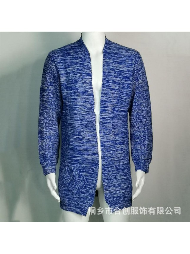 Sweater cardigan long sleeved knitting open shirt coat fashion outfits
