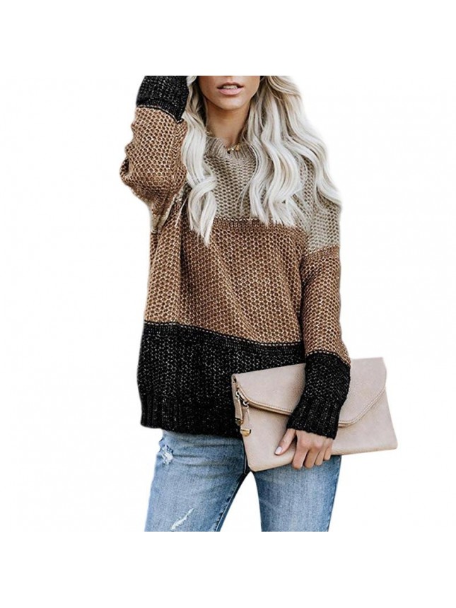 Striped color matching thick line fashion outfits