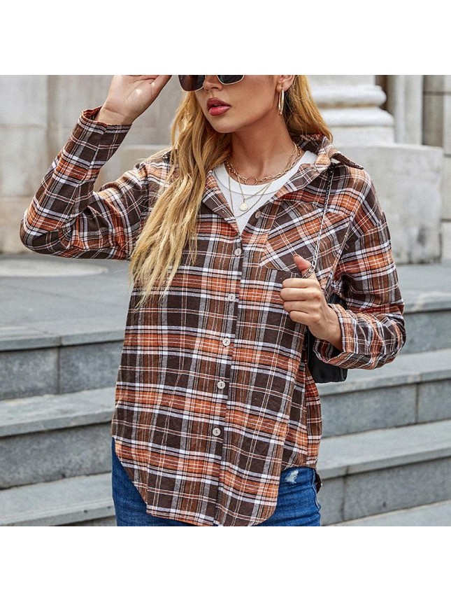 Plaid ÍâÌ× µ¥ ÅÅ ·­ ·­ ËÉ ³¤¿î long sleeve shirt