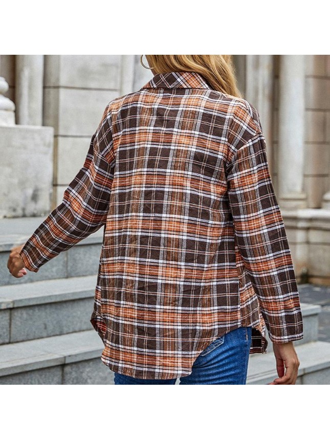 Plaid ÍâÌ× µ¥ ÅÅ ·­ ·­ ËÉ ³¤¿î long sleeve shirt