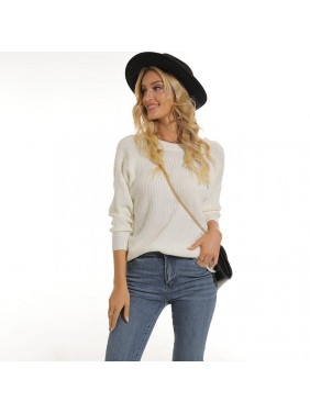 Sweater cardigan back button knit sweater fashion outfits