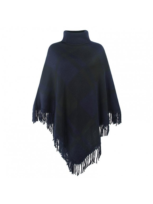 Sweater high collar flat shoulder strap loose jacket fashion outfits